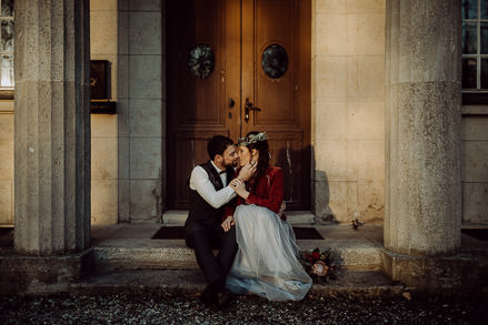 Winterhochzeit in der Villa Clausberg