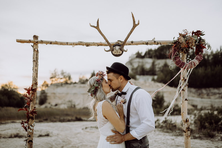 Boho Hochzeit in Thüringen bei Erfurt