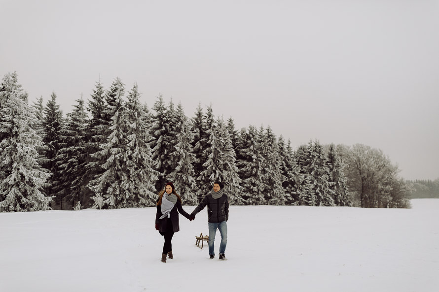 paarfotos-im-schnee wintershooting coburg 14